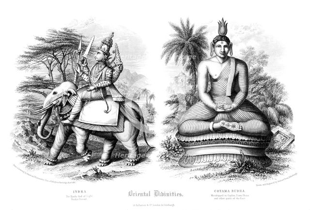 'Oriental Divinities'.Artist: A Thom