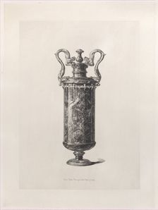 Oriental Jasper Vase, 1864. Creator: Jules-Ferdinand Jacquemart