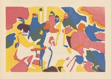 Oriental (Orientalisches). From Klänge (Sounds) , 1913. Creator: Kandinsky, Wassily Vasilyevich (1866-1944)