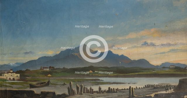 Oriental Landscape, 1876, [miedzy 1864-1876]. Creator: Stanislaus von Chlebowski.