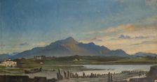Oriental Landscape, 1876, [miedzy 1864-1876]. Creator: Stanislaus von Chlebowski