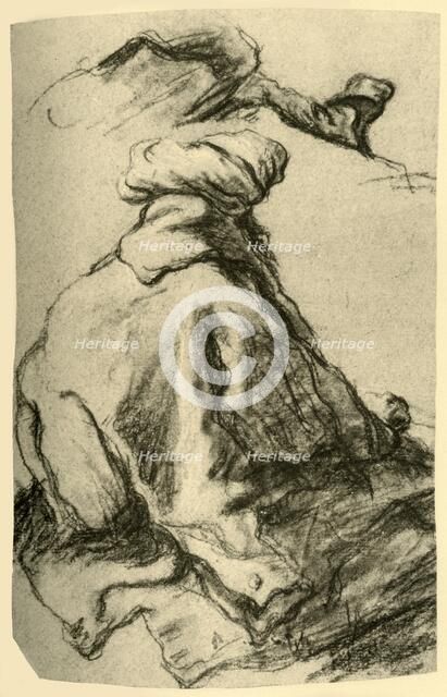 'Oriental Seated', c1740s, (1928). Artist: Giovanni Battista Tiepolo.