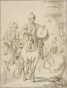 Oriental Riders, n.d. Creator: Charles Parrocel