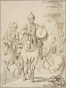 Oriental Riders, n.d. Creator: Charles Parrocel
