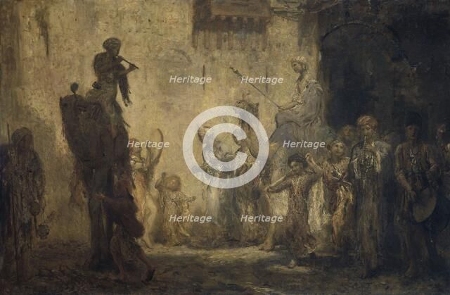 Oriental Wedding, 1911. Creator: Marius Bauer.