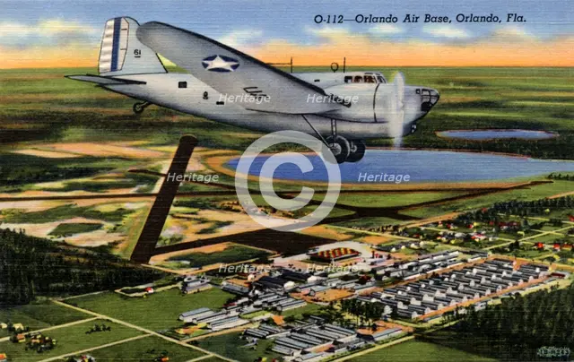 Orlando Air Base, Orlando, Florida, USA, 1941. Artist: Unknown