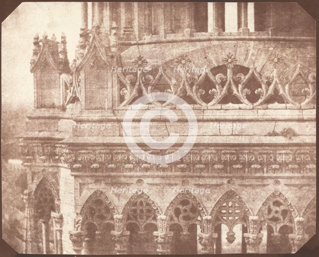 Orléans Cathedral, June 1843. Creator: William Henry Fox Talbot.