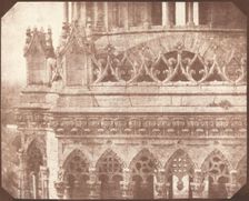 Orléans Cathedral, June 1843. Creator: William Henry Fox Talbot