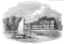 Orleans House, Twickenham; once the residence of Louis Philippe, 1844. Creator: Unknown