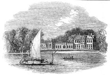 Orleans House, Twickenham; once the residence of Louis Philippe, 1844. Creator: Unknown