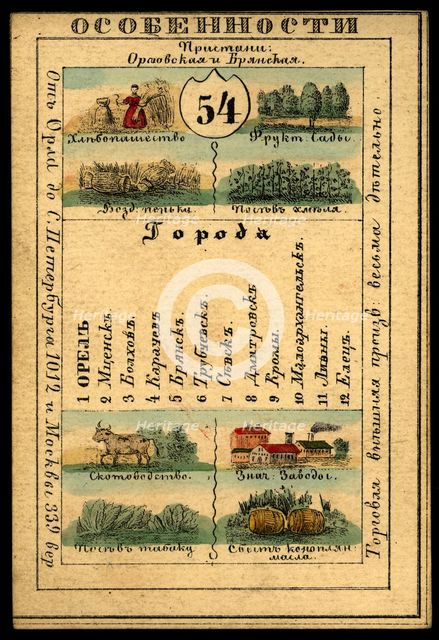 Orlov Province, 1856. Creator: Unknown.