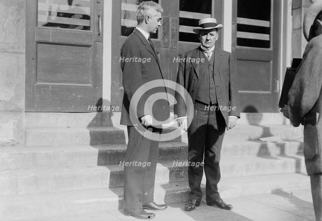 Ormsby McHarg and G.T. Taylor, Tenn., 1912. Creator: Bain News Service.