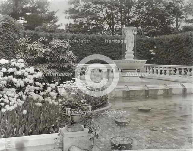 "Ormston," John Edward Aldred house, East Beach Drive, Glen Cove, New York, 1924. Creator: Frances Benjamin Johnston.