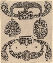 Ornament. Creator: Theodor de Bry