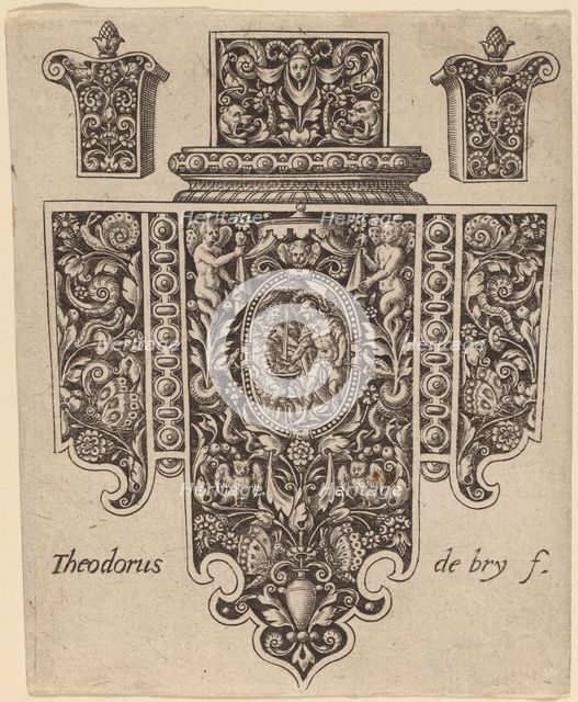 Ornament. Creator: Theodor de Bry.
