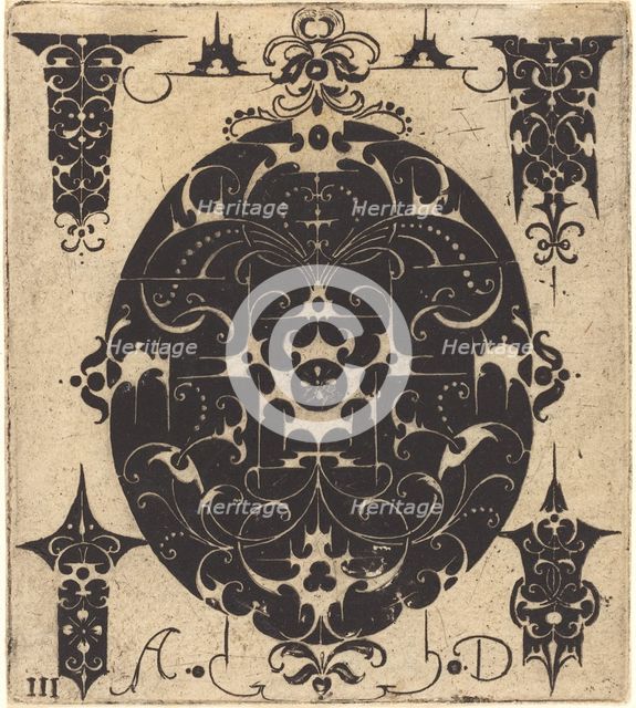Ornament. Creator: Master AD.