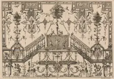 Ornament Designs Invented by J. Berain, 1711 or after. Creator: Jean Berain