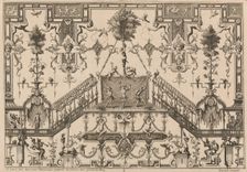 Ornament Designs Invented by J. Berain, 1711 or after. Creator: Jean Berain