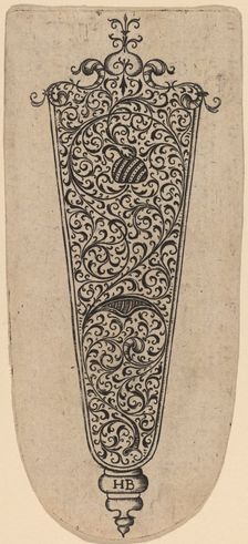 Ornament for Knife Handle. Creator: Theodor de Bry