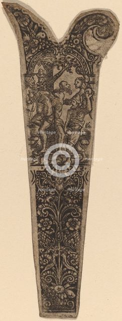 Ornament for Knife Handle. Creator: Theodor de Bry.