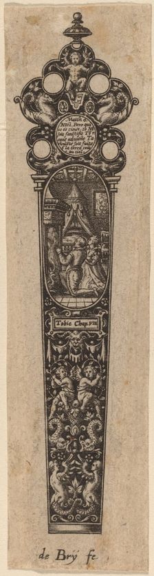 Ornament for Knife Handle. Creator: Theodor de Bry