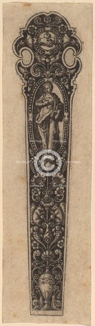 Ornament for Knife Handle. Creator: Theodor de Bry.