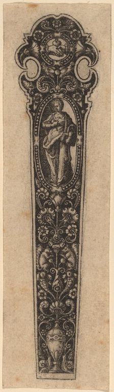 Ornament for Knife Handle. Creator: Theodor de Bry