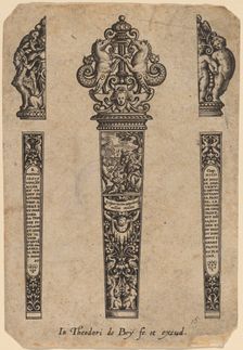 Ornament for Knife Handle. Creator: Theodor de Bry