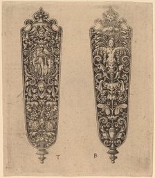 Ornament for Knife Handle. Creator: Theodor de Bry