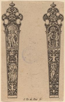 Ornament for Knife Handle. Creator: Theodor de Bry