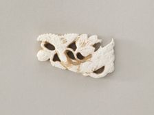 Ornament: fish and water plants, Goryeo period, 12th-13th century. Creator: Unknown