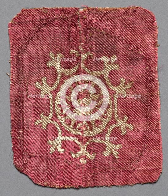 Ornament from a Tunic, Two Fragments Joined as One, 8th century. Creator: Unknown.