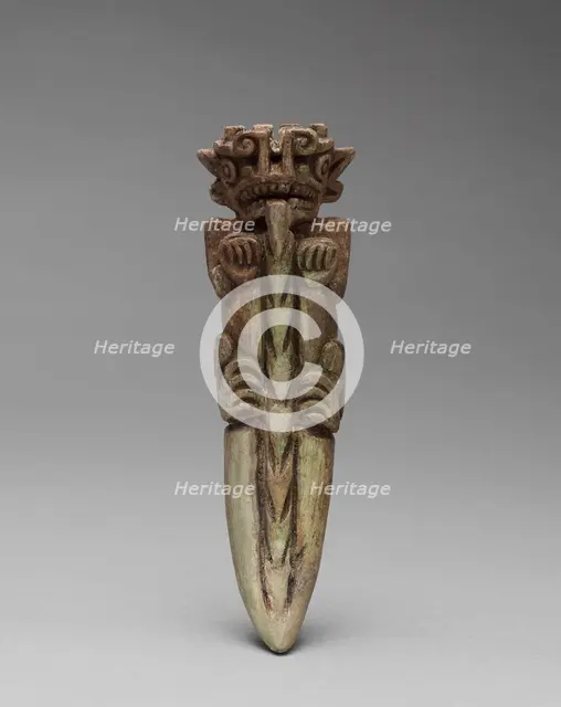 Ornament from Sitio Conte: Animal Pendant(?), c. 400-900. Creator: Unknown.