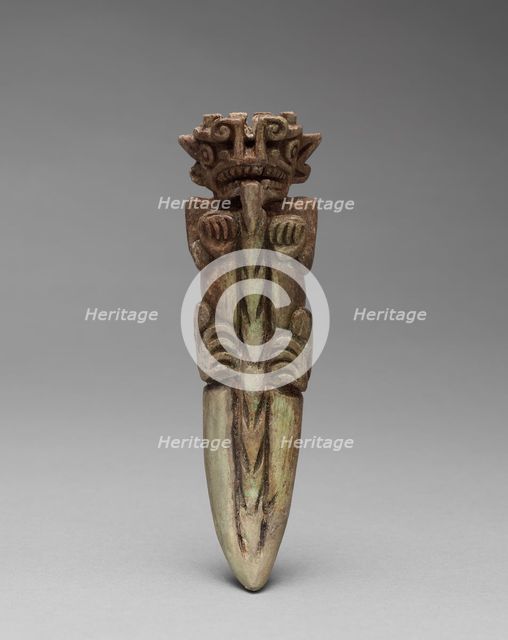 Ornament from Sitio Conte: Animal Pendant(?), c. 400-900. Creator: Unknown.