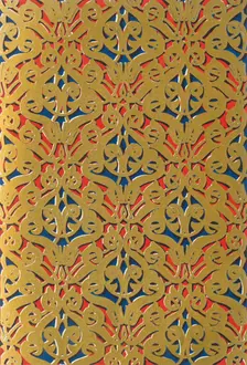 Ornament in doorway at the entrance to the Ventana, Hall of the Two Sisters 1907. Creator: Unknown