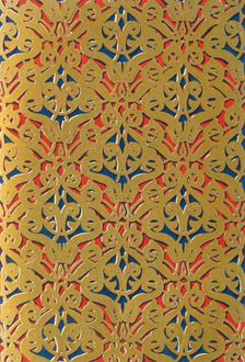 Ornament in doorway at the entrance to the Ventana, Hall of the Two Sisters 1907. Creator: Unknown
