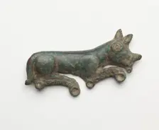Ornament in form of an animal, Period of Division, 220-589. Creator: Unknown