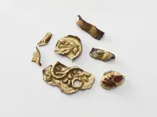 Ornament (in fragments), pair with F1916.747, Goryeo period, 12th-13th century. Creator: Unknown