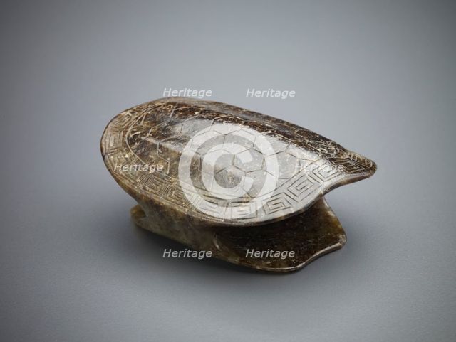 Ornament in the form of a tortoise shell, Ming dynasty, 1368-1644. Creator: Unknown.