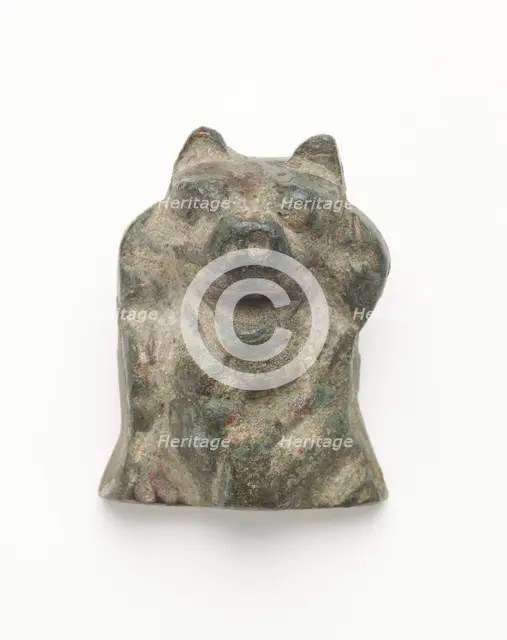 Ornament in the form of a bear, Han dynasty, 206 BCE-220 CE. Creator: Unknown.