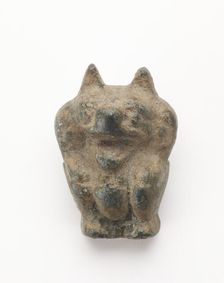 Ornament in the form of a bear, Han dynasty, 206 BCE-220 CE. Creator: Unknown