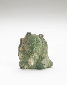 Ornament in the form of a bear, Han dynasty, 206 BCE-220 CE. Creator: Unknown