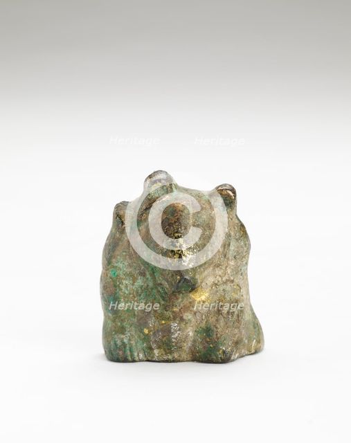 Ornament in the form of a bear, Han dynasty, 206 BCE-220 CE. Creator: Unknown.