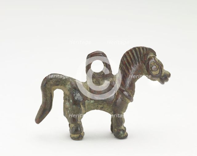 Ornament in the form of a horse, Period of Division, 220-589. Creator: Unknown.