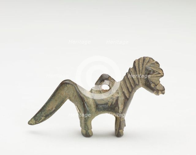 Ornament in the form of a horse, Period of Division, 220-589. Creator: Unknown.
