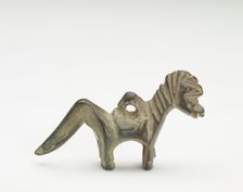 Ornament in the form of a horse, Period of Division, 220-589. Creator: Unknown