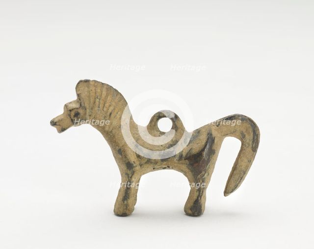 Ornament in the form of a horse, Period of Division, 220-589. Creator: Unknown.