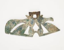 Ornament in the form of two birds, Han dynasty, 206 BCE-220 CE. Creator: Unknown