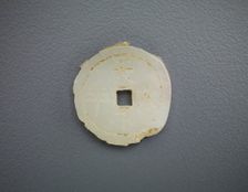 Ornament in the shape of a coin, Joseon period or Qing dynasty, 17th-19th century. Creator: Unknown
