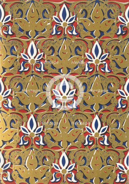 'Ornament on the side of windows, upper story, Hall of the Two Sisters', 1907. Creator: Unknown.